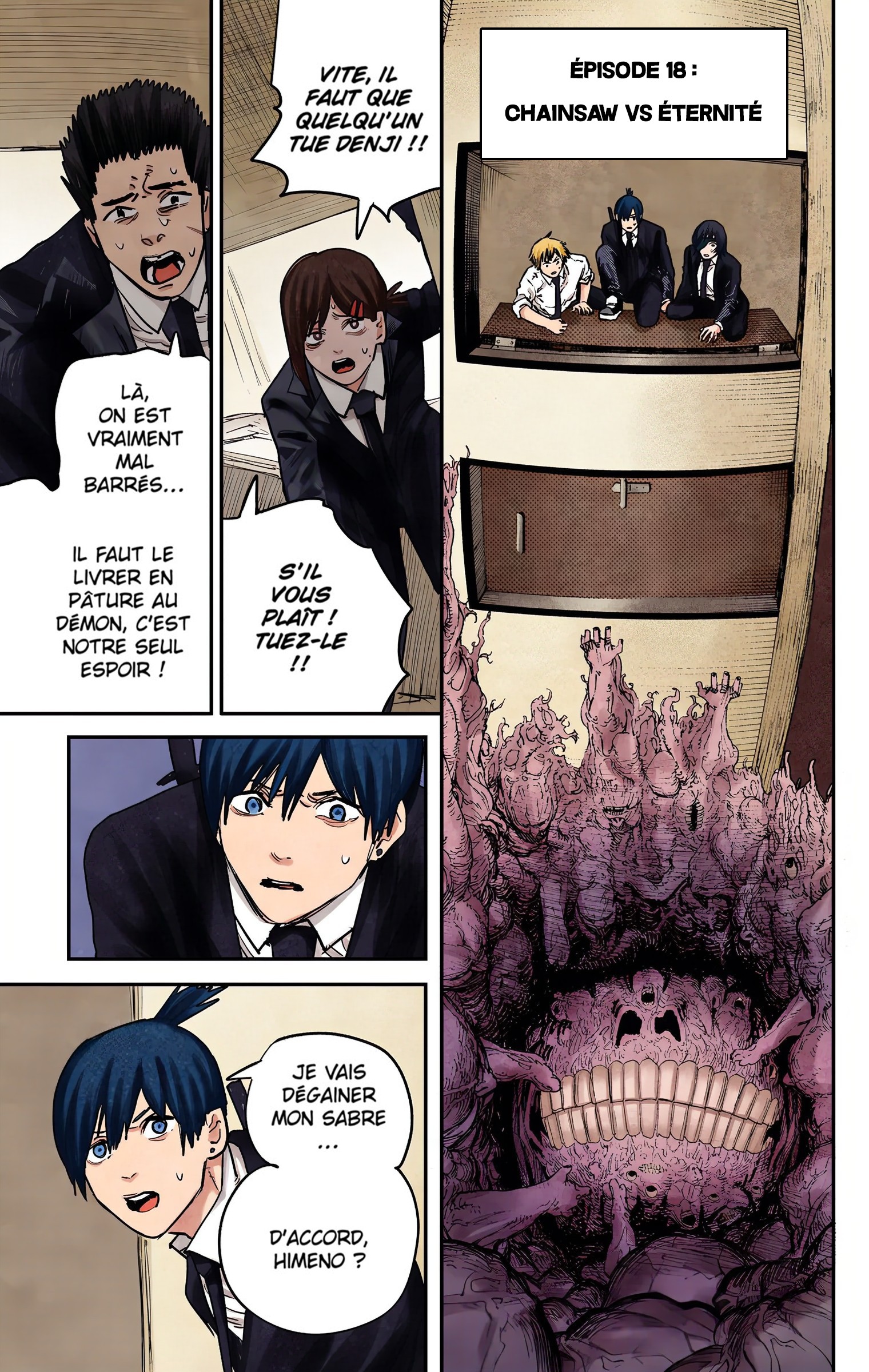 Chainsaw Man - Digital Colored Comics: Chapter 18 - Page 1